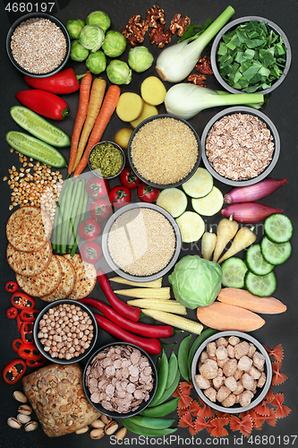 Image of Vegan Food for Health and Fitness