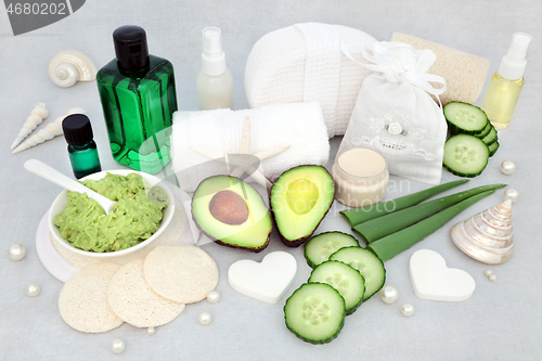 Image of Natural Skin Care Beauty Treatment
