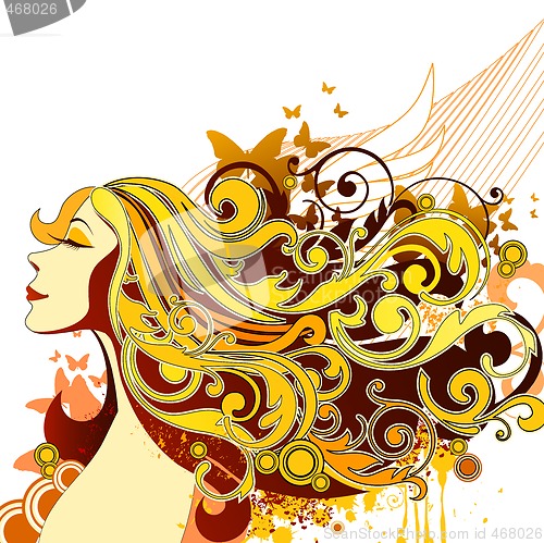 Image of fashion girl