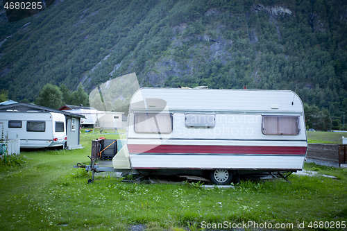 Image of Retro Camping Trailer