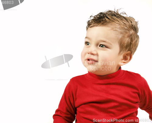 Image of Child looking sideways