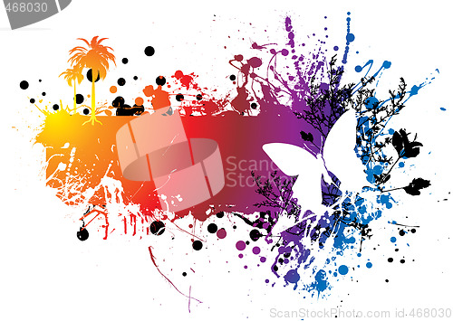 Image of butterfly rainbow