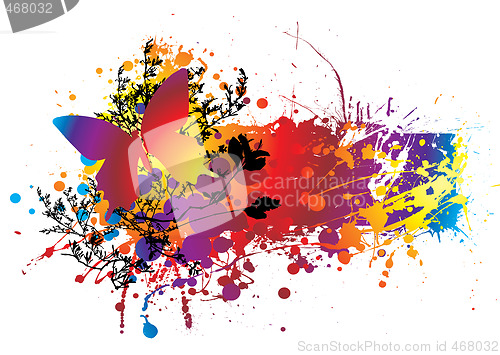 Image of ink butterfly