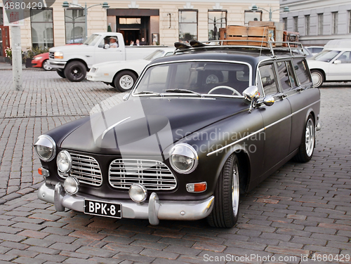 Image of Old Black Car