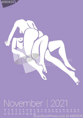 Image of Vector Erotic Calendar