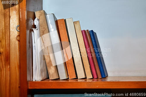 Image of Books on a shelf