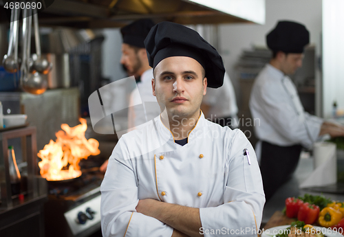 Image of Portrait of young chef