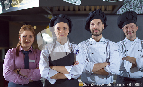 Image of Portrait of group chefs