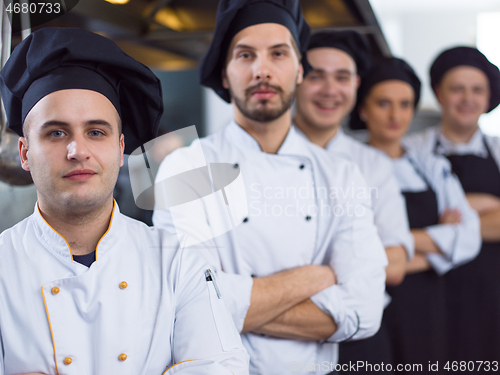 Image of Portrait of group chefs