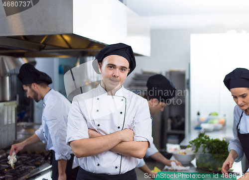 Image of Portrait of young chef