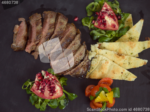 Image of Juicy slices of grilled steak