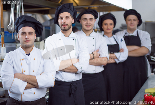 Image of Portrait of group chefs