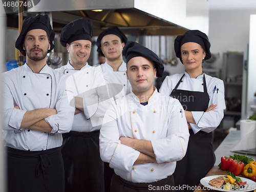 Image of Portrait of group chefs