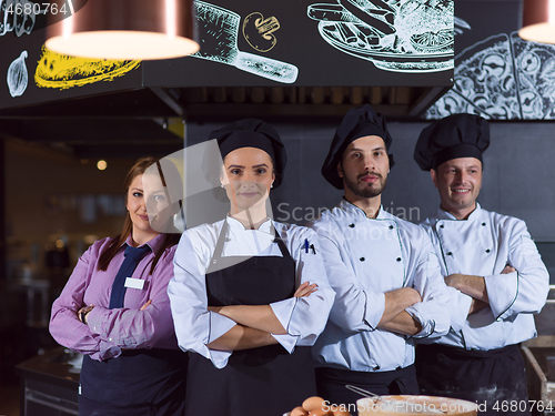 Image of Portrait of group chefs