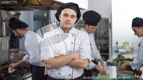 Image of Portrait of young chef