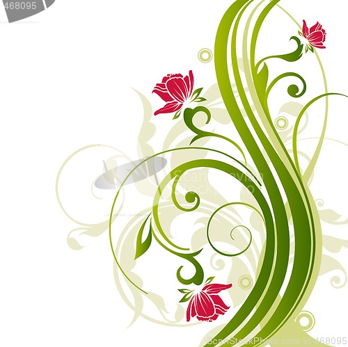 Image of floral background
