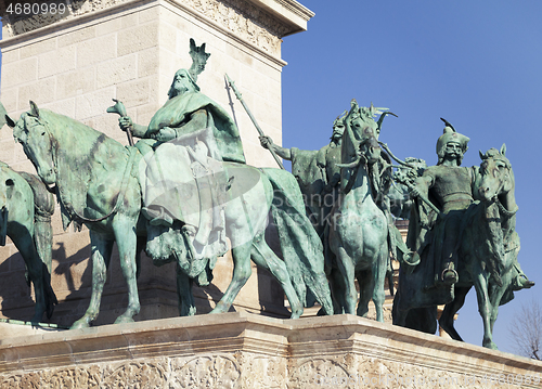 Image of Chieftains of Hero's Square, Budapest