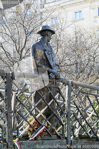 Image of Budapest, HUNGARY - FEBRUARY 15, 2015 - Statue of Imre Nagy