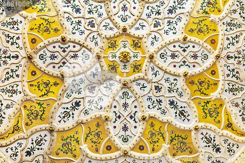 Image of Ceiling of Museum of Applied arts in Budapest