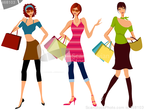 Image of fashion girl