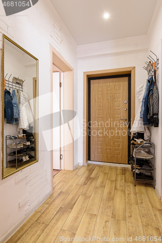 Image of Standard entrance hall in a one-room small apartment