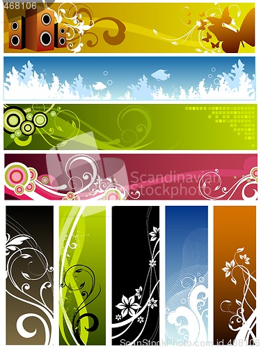 Image of floral design elements