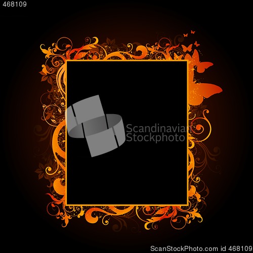 Image of floral background