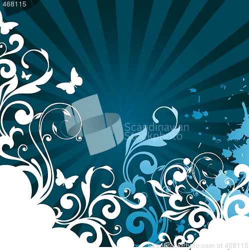 Image of floral background