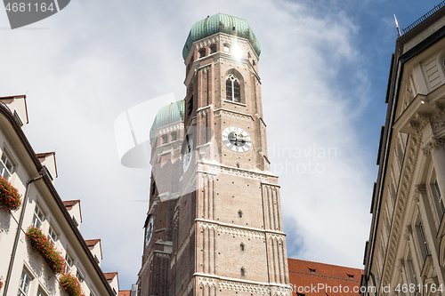 Image of Famous cathedral Frauenkirche in Munich, Bavaria, Germany