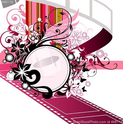 Image of floral background