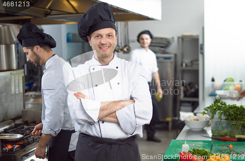 Image of Portrait of young chef