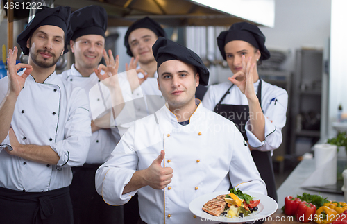 Image of Portrait of group chefs