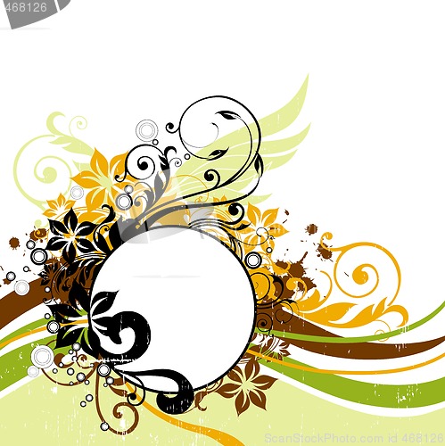 Image of floral background