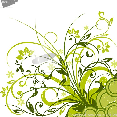 Image of floral background