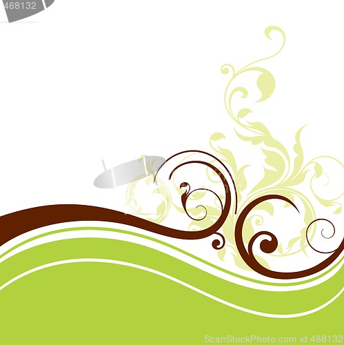 Image of floral background