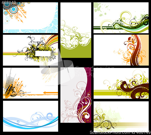 Image of floral design elements