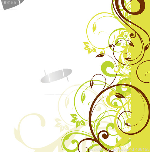 Image of floral background