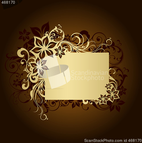 Image of floral background