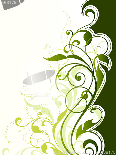 Image of floral background