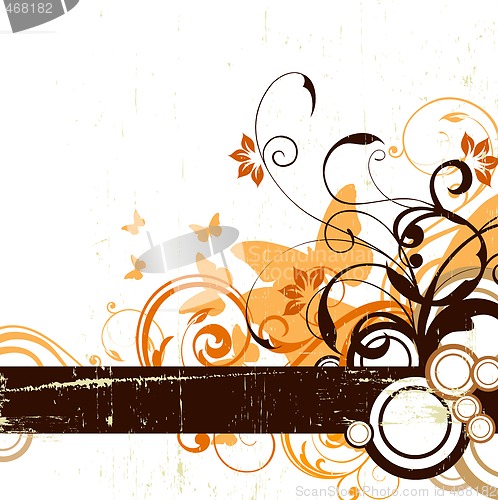 Image of floral background