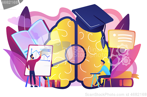 Image of Learning concept vector illustration.