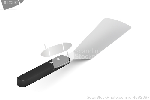 Image of Black kitchen spatula