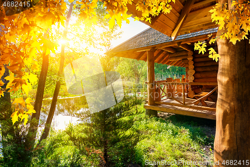 Image of House at autumn