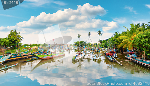 Image of Boats in Sri Lanka