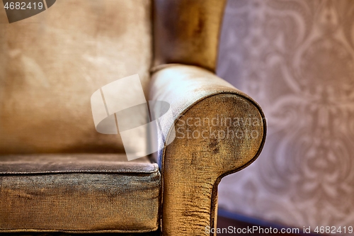 Image of Luxurious vintage sofa