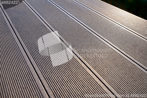 Image of WPC Wood Plastic Composit Deck Texture