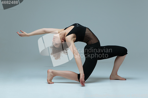 Image of Beautiful woman dancer