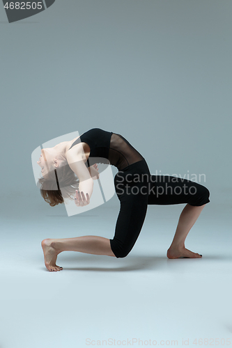 Image of Beautiful woman dancer