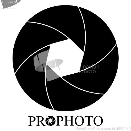 Image of camera diagrams logo in black tone