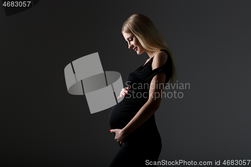 Image of Beautiful pregnant woman